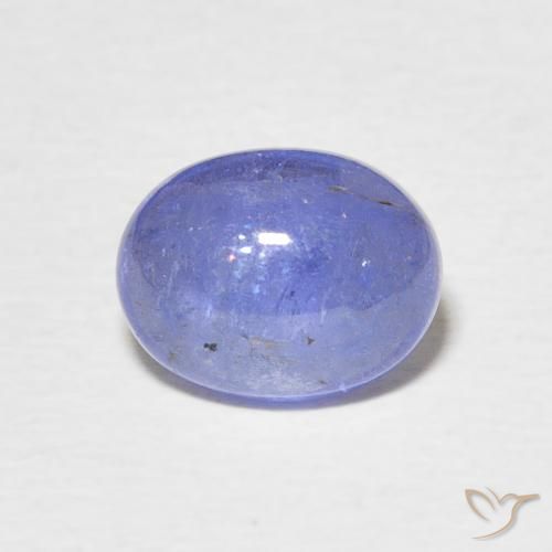 2.30ct Natural Violeta Azul Tanzanita, oval, Transparente