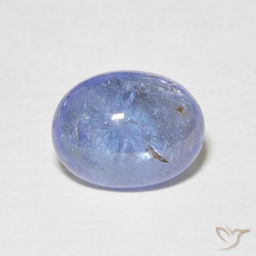 2.93ct Natural Azul claro Tanzanita, oval, Transparente