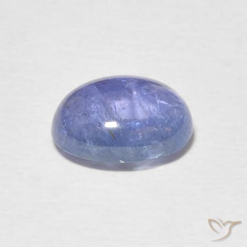 Tanzanita Azul Violeta Claro Natural 2.35ct, oval, Transparente