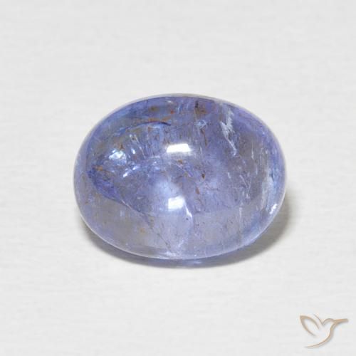 3.80ct Natural Azul claro Tanzanita, oval, Transparente