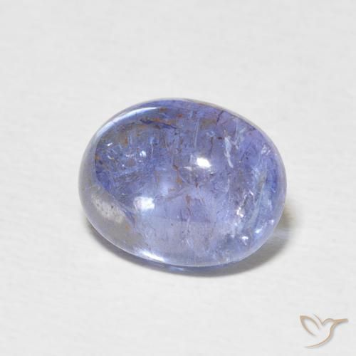 Tanzanita Azul claro Natural 3.80ct, oval, Transparente
