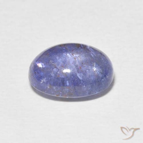 Tanzanita Azul claro Natural 3.80ct, oval, Transparente