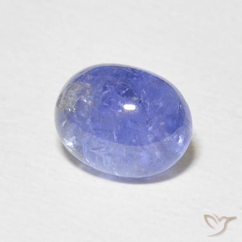Tanzanita Azul profundo Natural 2.84ct, oval, Transparente