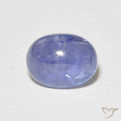 3.87ct Natural Azul profundo Tanzanita, oval, Translúcido