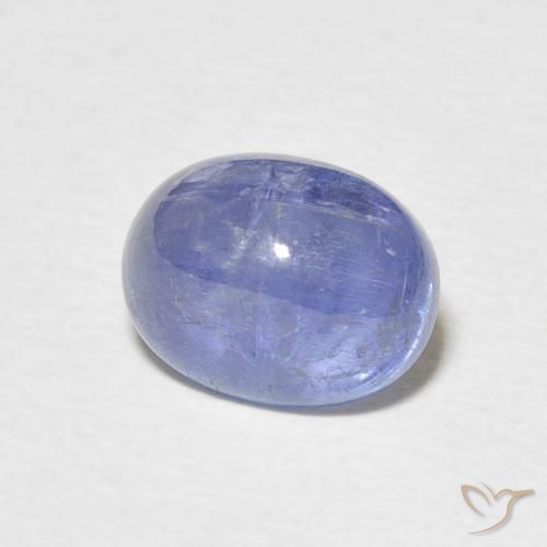 Tanzanita Azul profundo Natural 3.87ct, oval, Translúcido