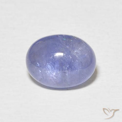 2.36ct Natural Roxo Elétrico Azul Tanzanita, oval, Transparente