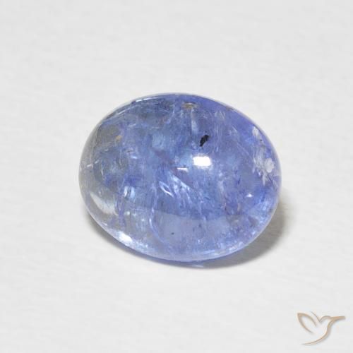 Tanzanita azul intenso Natural 3.02ct, oval, Transparente