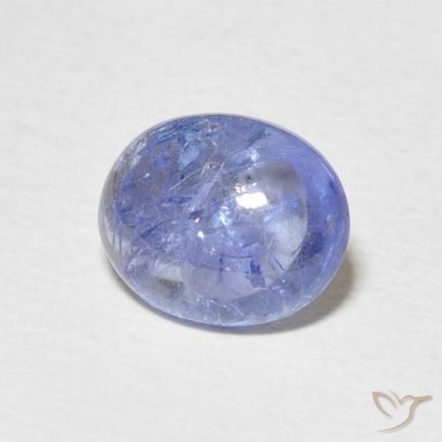 Tanzanita Roxo Elétrico Azul Natural 3.25ct, oval, Transparente