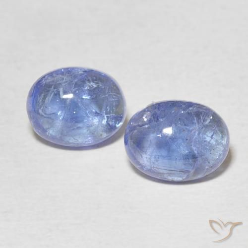 4.77ctw Natural Azul claro Tanzanita, oval, Transparente