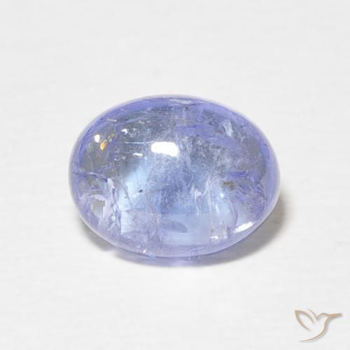 2.79ct Natural Azul claro Tanzanita, oval, Transparente
