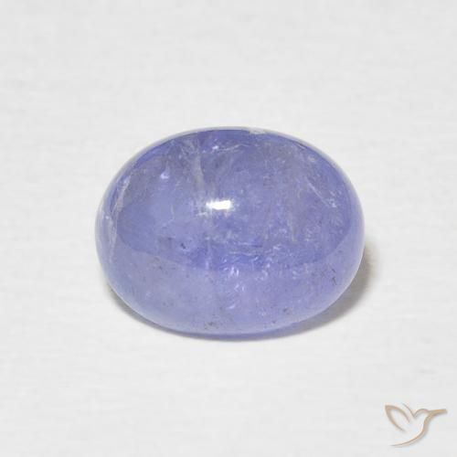 2.50ct Natural Azul Violeta Intenso Tanzanita, oval, Translúcido