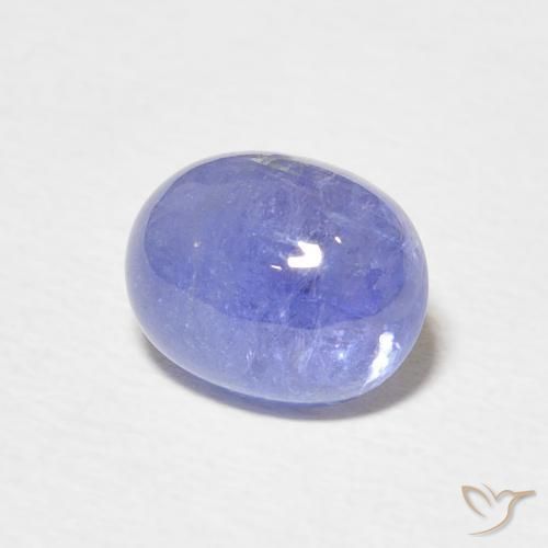 Tanzanita Azul Violeta Intenso Natural 3.21ct, oval, Translúcido