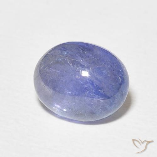 Tanzanita Pastel Azul Natural 3.89ct, oval, Translúcido