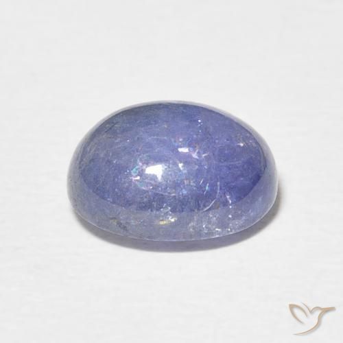 Tanzanita Pastel Azul Natural 3.89ct, oval, Translúcido