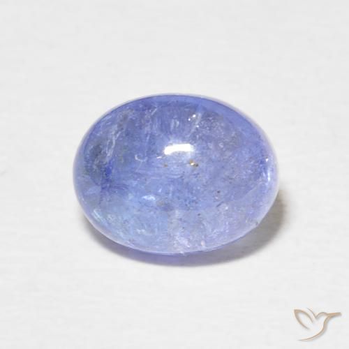 3.07ct Natural Violeta Azul Tanzanita, oval, Transparente