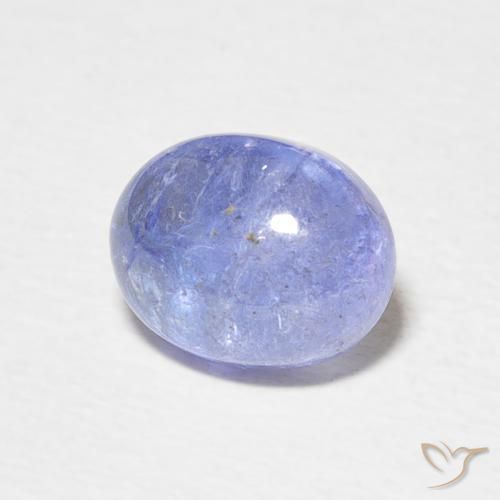 Tanzanita Violeta Azul Natural 3.07ct, oval, Transparente