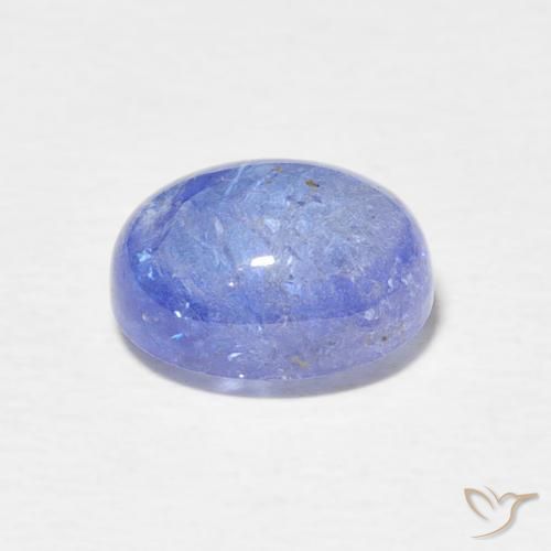 Tanzanita Violeta Azul Natural 3.07ct, oval, Transparente