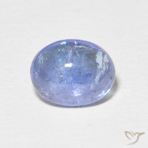 2.57ct Natural Pastel Azul Tanzanita, oval, Transparente