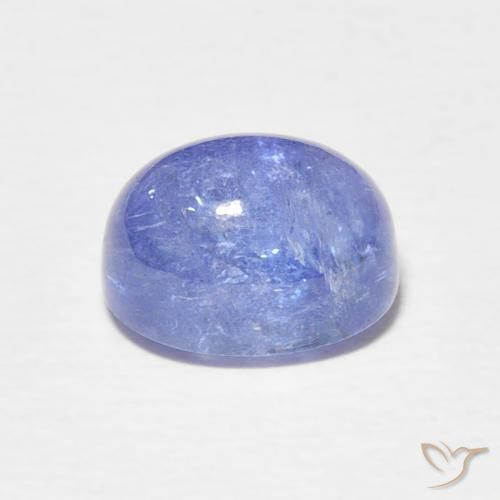 Tanzanita Azul Violeta Intenso Natural 3.73ct, oval, Translúcido