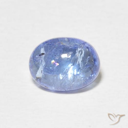 1.90ct Natural Azul claro Tanzanita, oval, Transparente