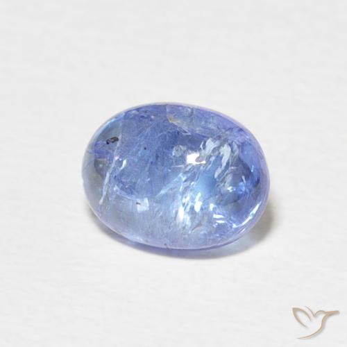 Tanzanita Azul claro Natural 1.90ct, oval, Transparente