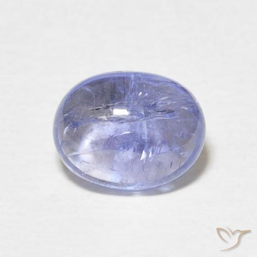 2.83ct Natural Azul Violeta Claro Tanzanita, oval, Transparente