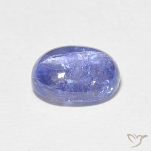 Tanzanita Azul Violeta Claro Natural 2.83ct, oval, Transparente