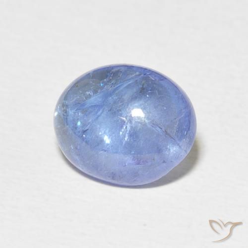 Tanzanita Azul claro Natural 3.40ct, oval, Transparente