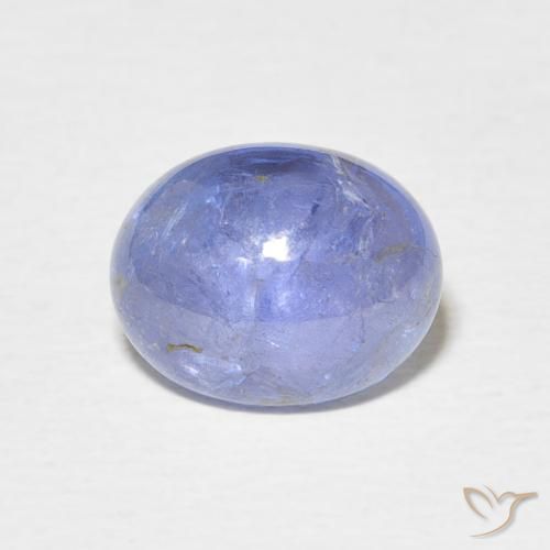 3.69ct Natural Violeta Azul Tanzanita, oval, Transparente