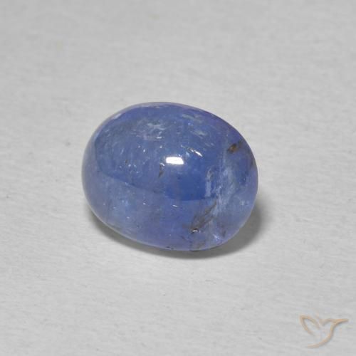 Tanzanita Azul Violeta Intenso Natural 2.86ct, oval, Translúcido