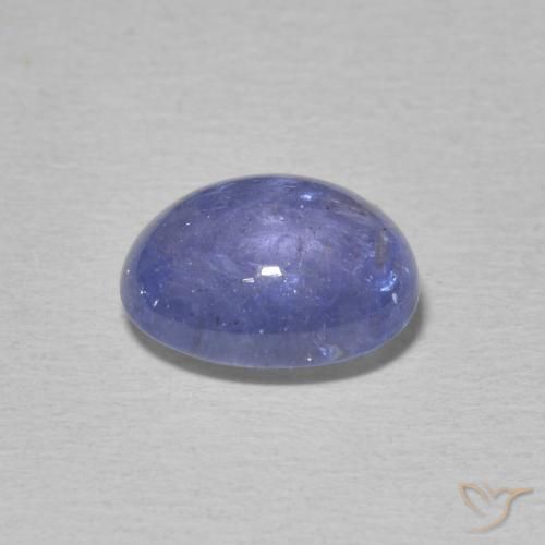 Tanzanita Azul Violeta Intenso Natural 3.74ct, oval, Transparente