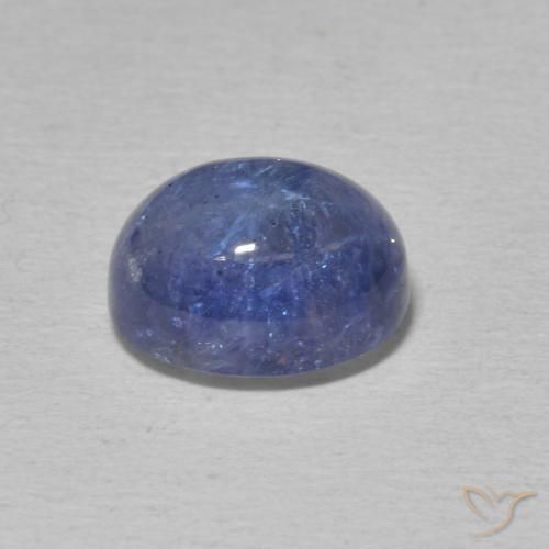 Tanzanita Bebê azul Natural 4.73ct, oval, Transparente