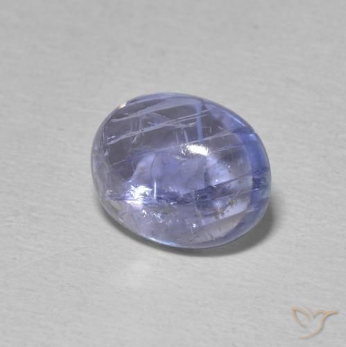 Tanzanita azul intenso Natural 3.25ct, oval, Transparente
