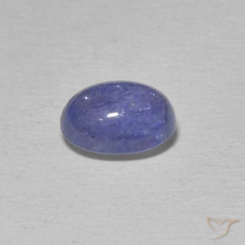 Tanzanita Azul Violeta Intenso Natural 2.55ct, oval, Transparente