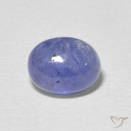 3.23ct Natural Azul Violeta Intenso Tanzanita, oval, Translúcido