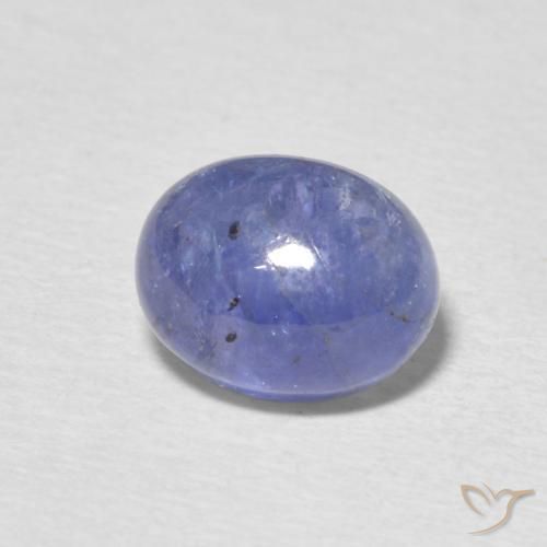 Tanzanita Azul Violeta Intenso Natural 3.23ct, oval, Translúcido