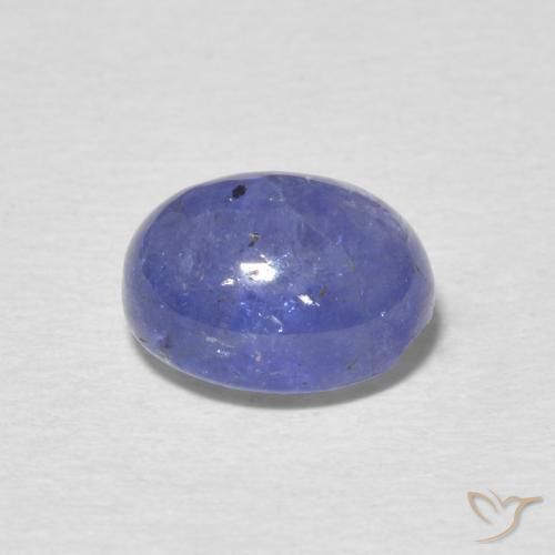 Tanzanita Azul Violeta Intenso Natural 3.23ct, oval, Translúcido