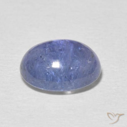 Tanzanita Azul Violeta Intenso Natural 3.59ct, oval, Transparente