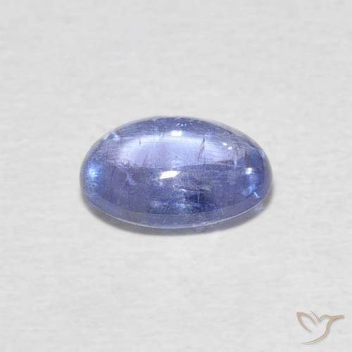Tanzanita Azul claro Natural 1.52ct, oval, Transparente