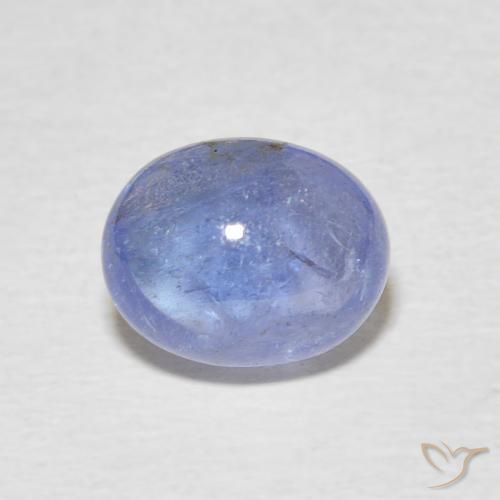 2.45ct Natural Azul claro Tanzanita, oval, Transparente