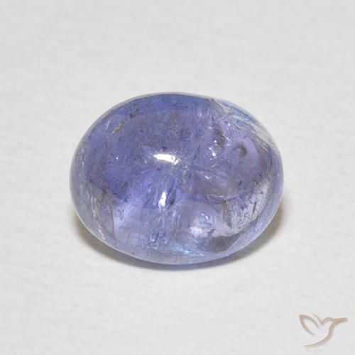 3.57ct Natural Azul Violeta Intenso Tanzanita, oval, Transparente