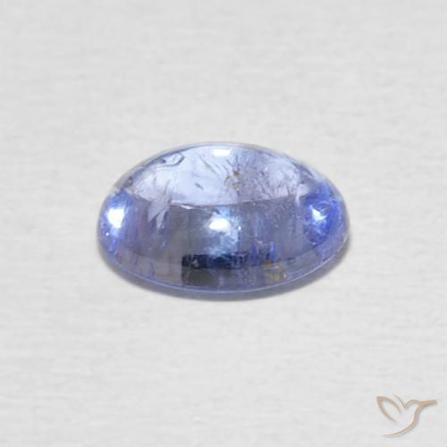 Tanzanita Bebê azul Natural 1.40ct, oval, Transparente