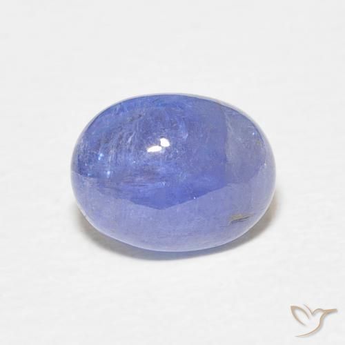 2.57ct Natural Azul Violeta Intenso Tanzanita, oval, Translúcido