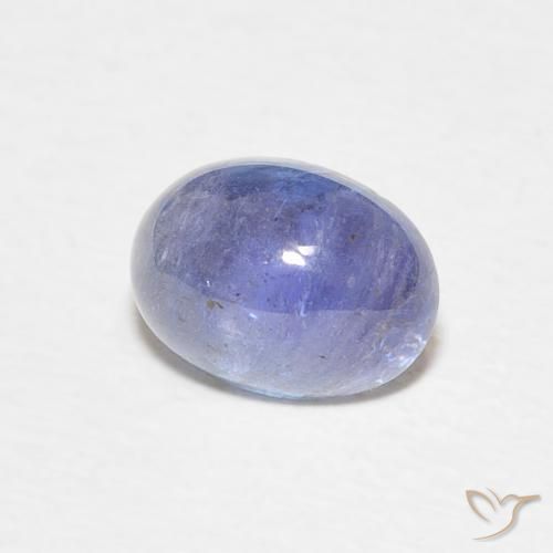 Tanzanita Azul Violeta Intenso Natural 1.83ct, oval, Translúcido