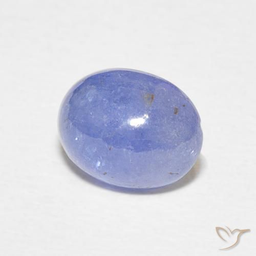 Tanzanita azul intenso Natural 2.68ct, oval, Translúcido