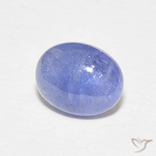 Tanzanita Azul profundo Natural 2.36ct, oval, Translúcido