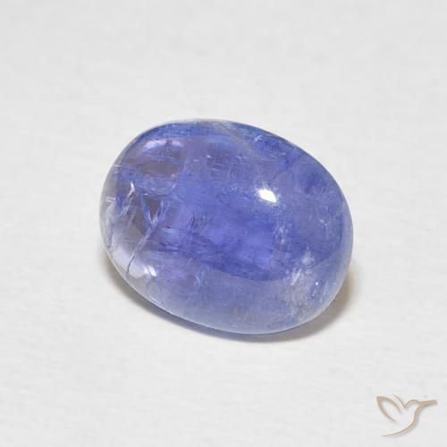 Tanzanita Azul Violeta Intenso Natural 2.88ct, oval, Transparente