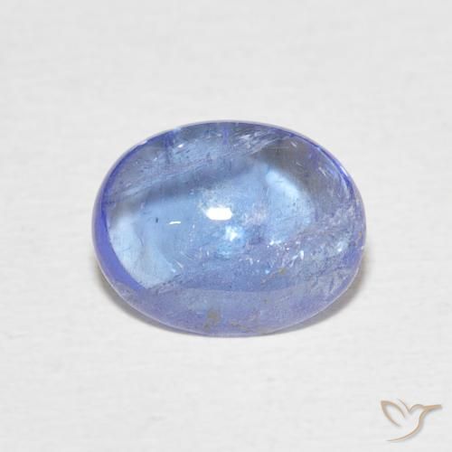 2.87ct Natural Azul Violeta Claro Tanzanita, oval, Transparente