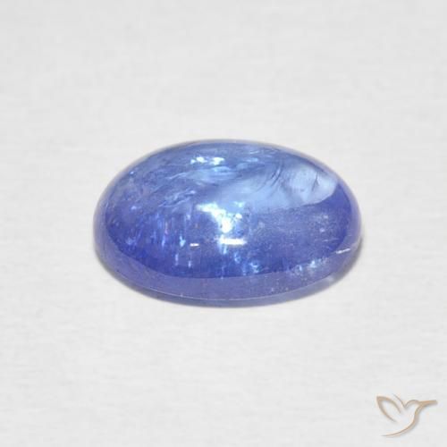 Tanzanita Azul Violeta Claro Natural 2.87ct, oval, Transparente