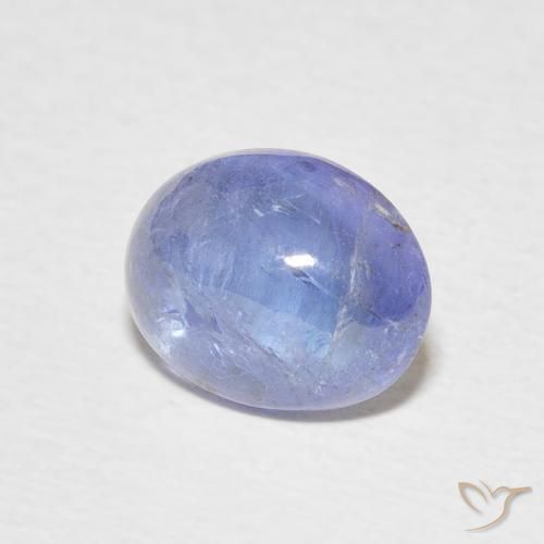Tanzanita Azul profundo Natural 3.32ct, oval, Transparente